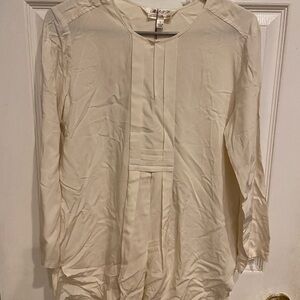 Mssp cream 3/4 sleeve blouse small